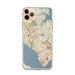 Custom Newport News Virginia Map Phone Case in Woodblock