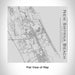 Rendered View of New Smyrna Beach Florida Map Engraving on 17oz Stainless Steel Insulated Tumbler