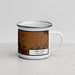 Right View Custom New Ulm Minnesota Map Enamel Mug in Ember