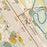 New Ulm Minnesota Map Print in Woodblock Style Zoomed In Close Up Showing Details