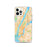 Custom New York New York Map iPhone 12 Pro Phone Case in Watercolor
