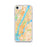 Custom New York New York Map iPhone SE Phone Case in Watercolor