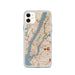 Custom New York New York Map Phone Case in Woodblock