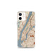 Custom New York New York Map iPhone 12 mini Phone Case in Woodblock