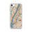 Custom New York New York Map iPhone SE Phone Case in Woodblock
