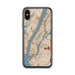 Custom New York New York Map Phone Case in Woodblock