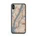 Custom New York New York Map Phone Case in Woodblock