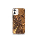 Custom iPhone 12 mini Noblesville Indiana Map Phone Case in Ember