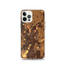 Custom iPhone 12 Pro Noblesville Indiana Map Phone Case in Ember