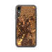 Custom iPhone XR Noblesville Indiana Map Phone Case in Ember