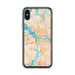 Custom Norfolk Virginia Map Phone Case in Watercolor