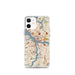 Custom Norfolk Virginia Map iPhone 12 mini Phone Case in Woodblock