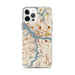 Custom Norfolk Virginia Map iPhone 12 Pro Max Phone Case in Woodblock