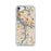 Custom Norfolk Virginia Map iPhone SE Phone Case in Woodblock