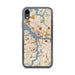 Custom Norfolk Virginia Map Phone Case in Woodblock