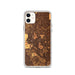 Custom Norman Oklahoma Map Phone Case in Ember