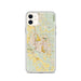 Custom Norman Oklahoma Map Phone Case in Woodblock