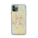 Custom Norman Oklahoma Map Phone Case in Woodblock