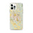 Custom Norman Oklahoma Map iPhone 12 Pro Max Phone Case in Woodblock