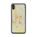 Custom Norman Oklahoma Map Phone Case in Woodblock