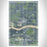 North Bend Nebraska Map Print Portrait Orientation in Afternoon Style With Shaded Background