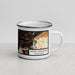 Right View Custom North Bonneville Washington Map Enamel Mug in Ember