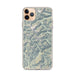 Custom North Cascades National Park Map Phone Case in Woodblock
