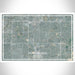 Northglenn Colorado Map Print Landscape Orientation in Afternoon Style With Shaded Background