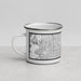 Left View Custom North Las Vegas Nevada Map Enamel Mug in Classic