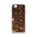 Custom iPhone SE North Little Rock Arkansas Map Phone Case in Ember