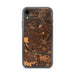 Custom iPhone XR North Little Rock Arkansas Map Phone Case in Ember