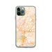 Custom iPhone 11 Pro North Little Rock Arkansas Map Phone Case in Watercolor