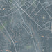 Norwood North Carolina Map Print in Afternoon Style Zoomed In Close Up Showing Details