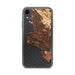 Custom Oakland California Map Phone Case in Ember