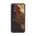 Custom Oakland California Map Phone Case in Ember
