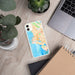 Custom Oakland California Map Phone Case in Watercolor