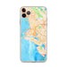 Custom Oakland California Map Phone Case in Watercolor