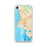 Custom Oakland California Map iPhone SE Phone Case in Watercolor