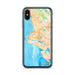 Custom Oakland California Map Phone Case in Watercolor