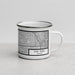 Right View Custom Oak Park Illinois Map Enamel Mug in Classic