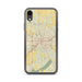 Custom Ocala Florida Map Phone Case in Woodblock