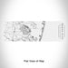 Rendered View of Ocean City Maryland Map Engraving on 10oz Stainless Steel Insulated Cup with Sliding Lid in White