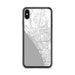Custom Oceanside California Map Phone Case in Classic