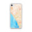 Custom Oceanside California Map iPhone SE Phone Case in Watercolor