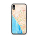 Custom Oceanside California Map Phone Case in Watercolor