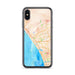 Custom Oceanside California Map Phone Case in Watercolor