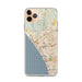 Custom Oceanside California Map Phone Case in Woodblock