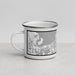 Left View Custom Ocoee Florida Map Enamel Mug in Classic
