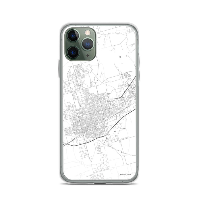 Custom Odessa Texas Map Phone Case in Classic