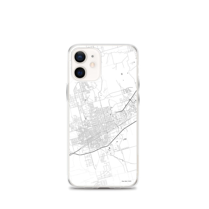 Custom Odessa Texas Map iPhone 12 mini Phone Case in Classic